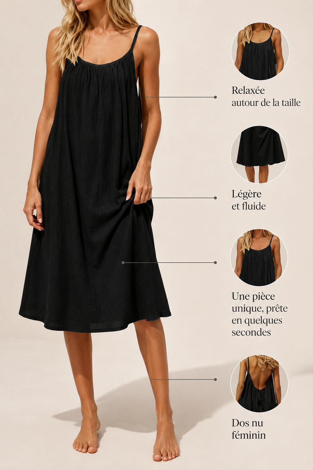 Robe Dos Dénudé