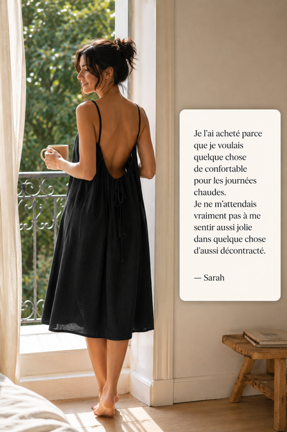 Robe Dos Dénudé
